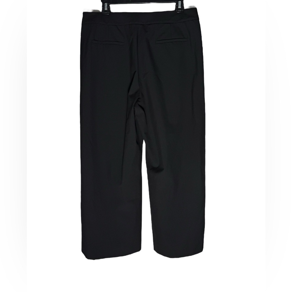Antonio Melani Wide Leg Nars Pants Womens size 10 Midnight Black Terrance NWT - Picture 2 of 8